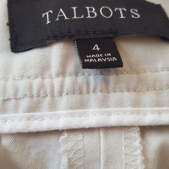 Talbots💙 Khaki Wide Waistband Pants - Picture 4 of 6